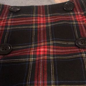 NWT Size 14 Gap plaid mini skirt